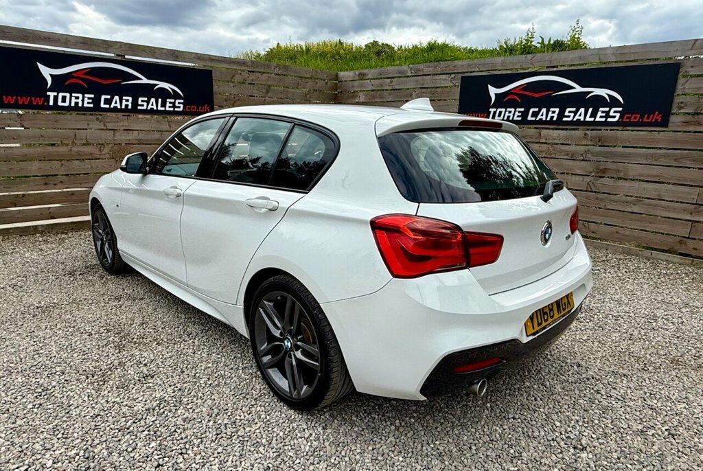 BMW 1 Series 1.5L M Sport YD68WGX White #5