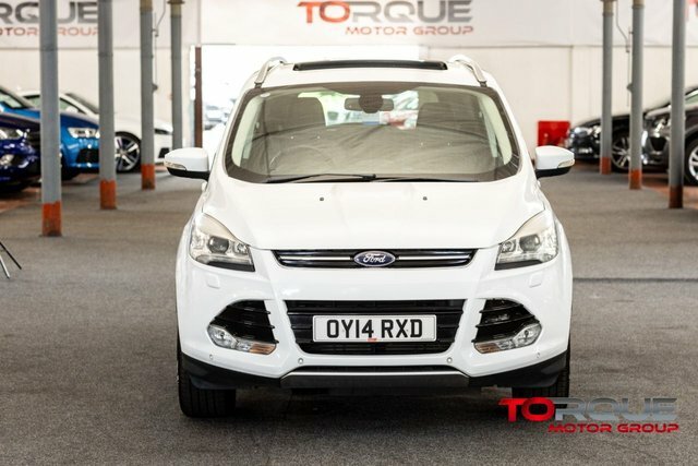 Ford Kuga 2.0 Tdci Titanium X Suv Awd Euro OY14RXD White #2