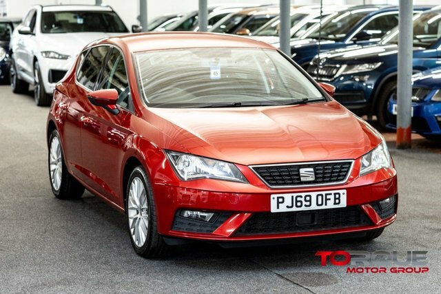 Seat Leon 1.6 Tdi Se Dynamic Hatchback Eur PJ69OFB Red #3