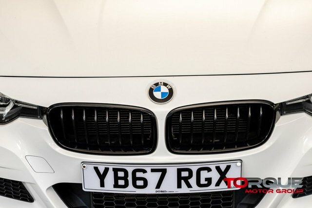 BMW 3 Series 2.0 320D M Sport Shadow Edition Saloon YB67RGX White #4