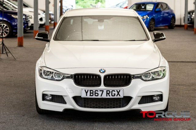 BMW 3 Series 2.0 320D M Sport Shadow Edition Saloon YB67RGX White #2