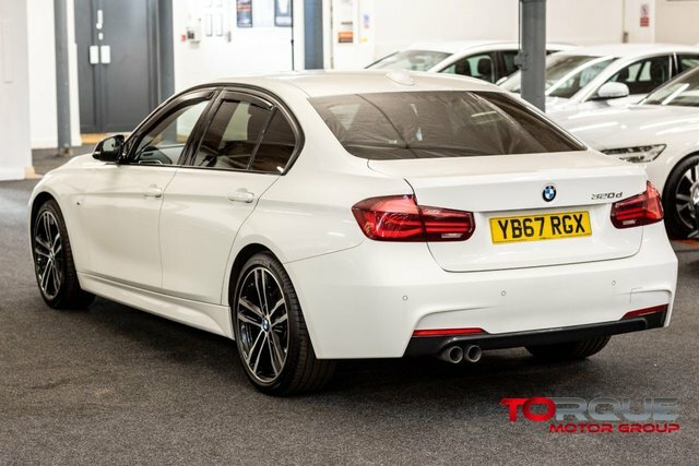 BMW 3 Series 2.0 320D M Sport Shadow Edition Saloon YB67RGX White #6