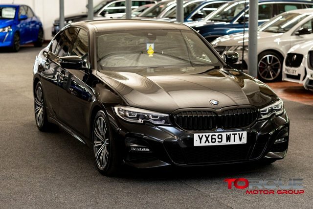 BMW 3 Series 2.0 330I M Sport Saloon Euro 6 S YX69WTV Black #2