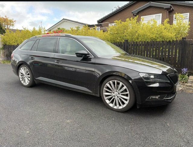 Skoda Superb 2.0 Tdi Se L Executive Estate Dsg Black