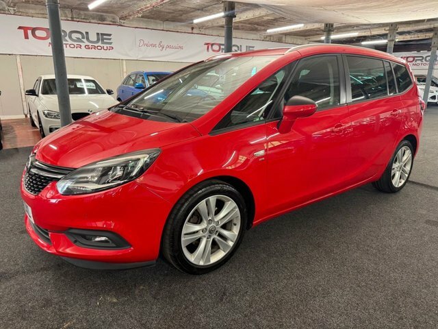 Vauxhall Zafira Tourer 1.4I Turbo Sri Mpv Euro 6 140 P Red