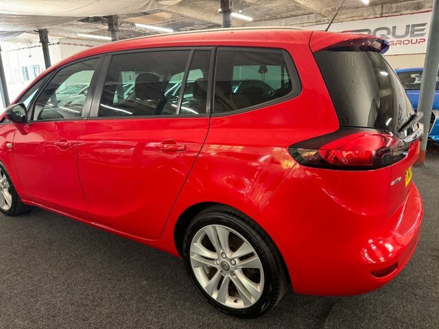 Vauxhall Zafira Tourer 1.4I Turbo Sri Mpv Euro 6 140 P YX17OXL Red #6