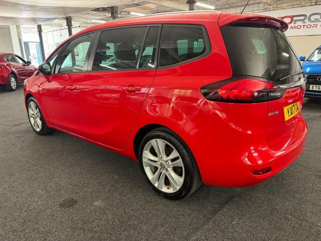 Vauxhall Zafira Tourer 1.4I Turbo Sri Mpv Euro 6 140 P YX17OXL Red #2