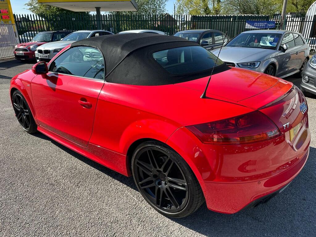 Audi TT Convertible 1.8 Tfsi S Line Roadster Euro 5 2 Red #4