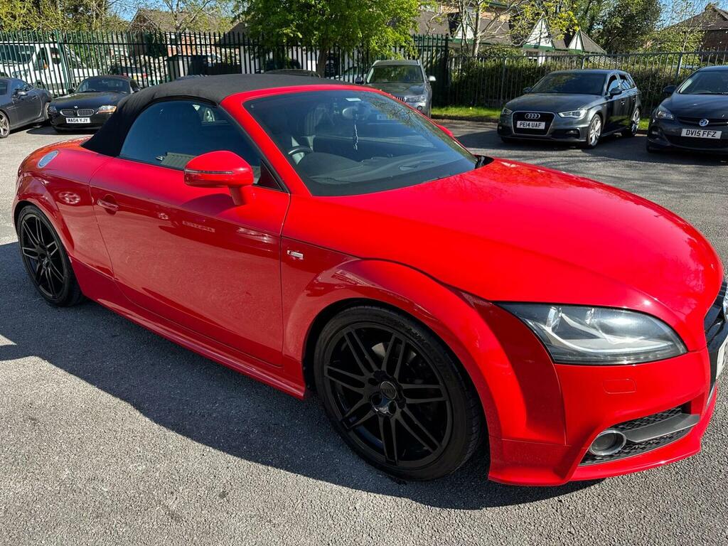 Audi TT Convertible 1.8 Tfsi S Line Roadster Euro 5 2 Red #5