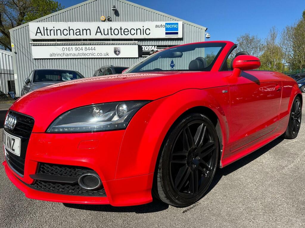 Audi TT Convertible 1.8 Tfsi S Line Roadster Euro 5 2 Red