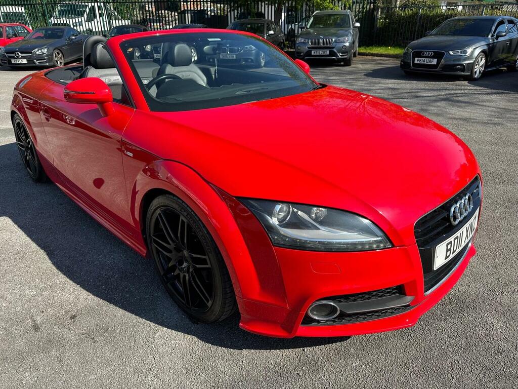 Audi TT Convertible 1.8 Tfsi S Line Roadster Euro 5 2 Red #6