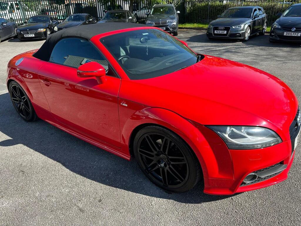 Audi TT Convertible 1.8 Tfsi S Line Roadster Euro 5 2 Red #2