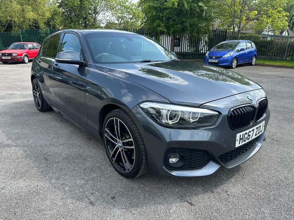 BMW 1 Series Hatchback 2.0 120D M Sport Shadow Edition Xdr HG67ZDJ Grey #2