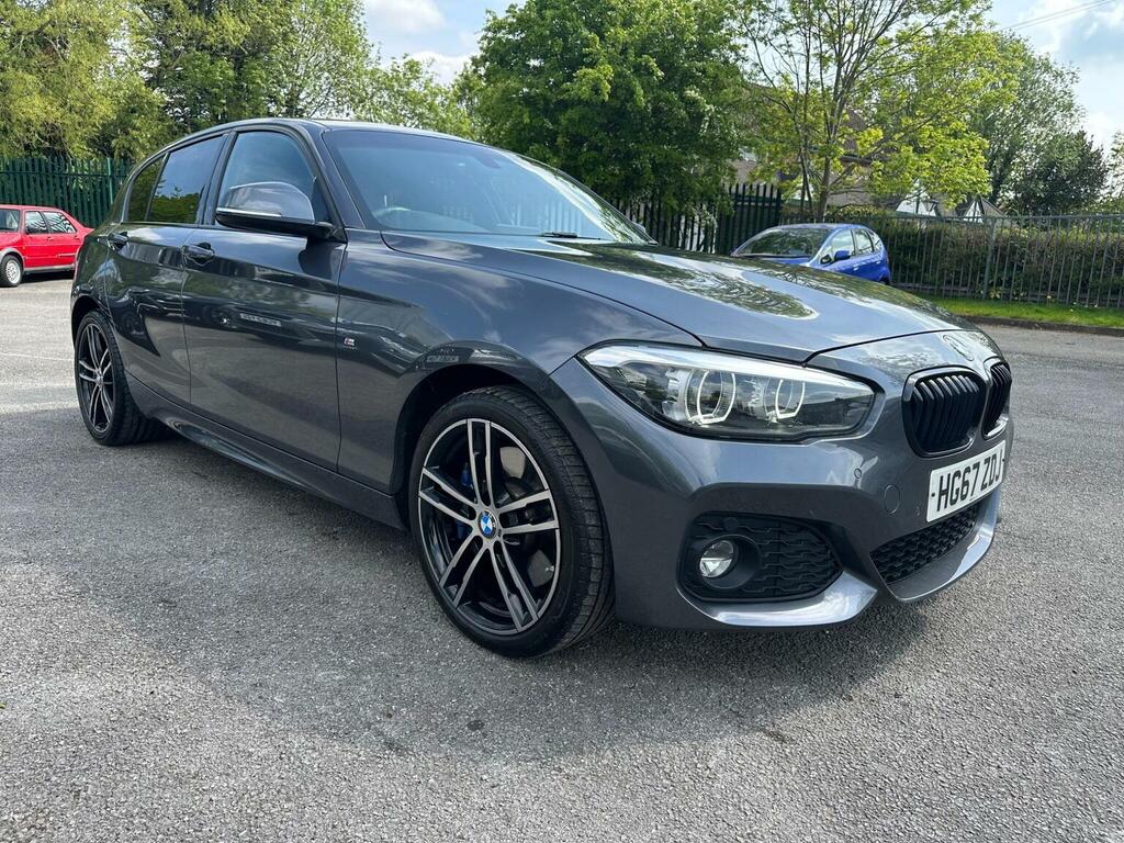 BMW 1 Series Hatchback 2.0 120D M Sport Shadow Edition Xdr HG67ZDJ Grey #5