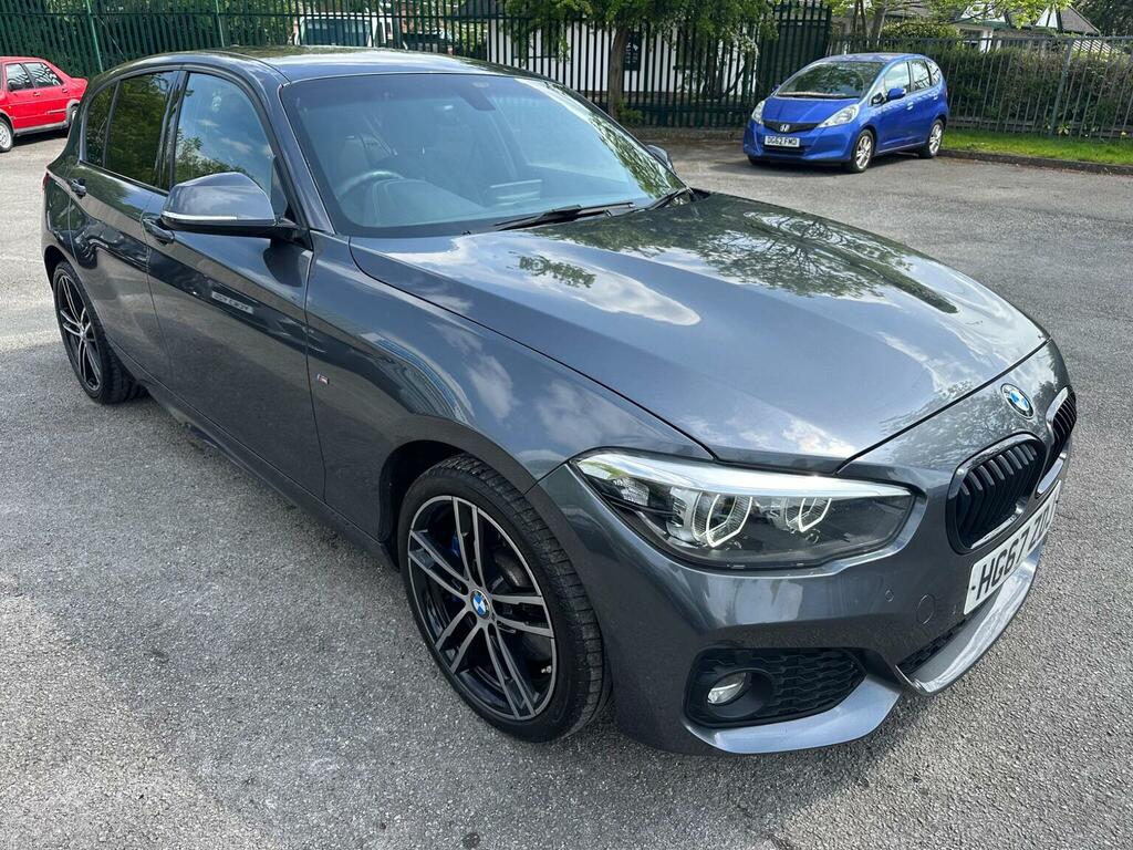 BMW 1 Series Hatchback 2.0 120D M Sport Shadow Edition Xdr HG67ZDJ Grey #6