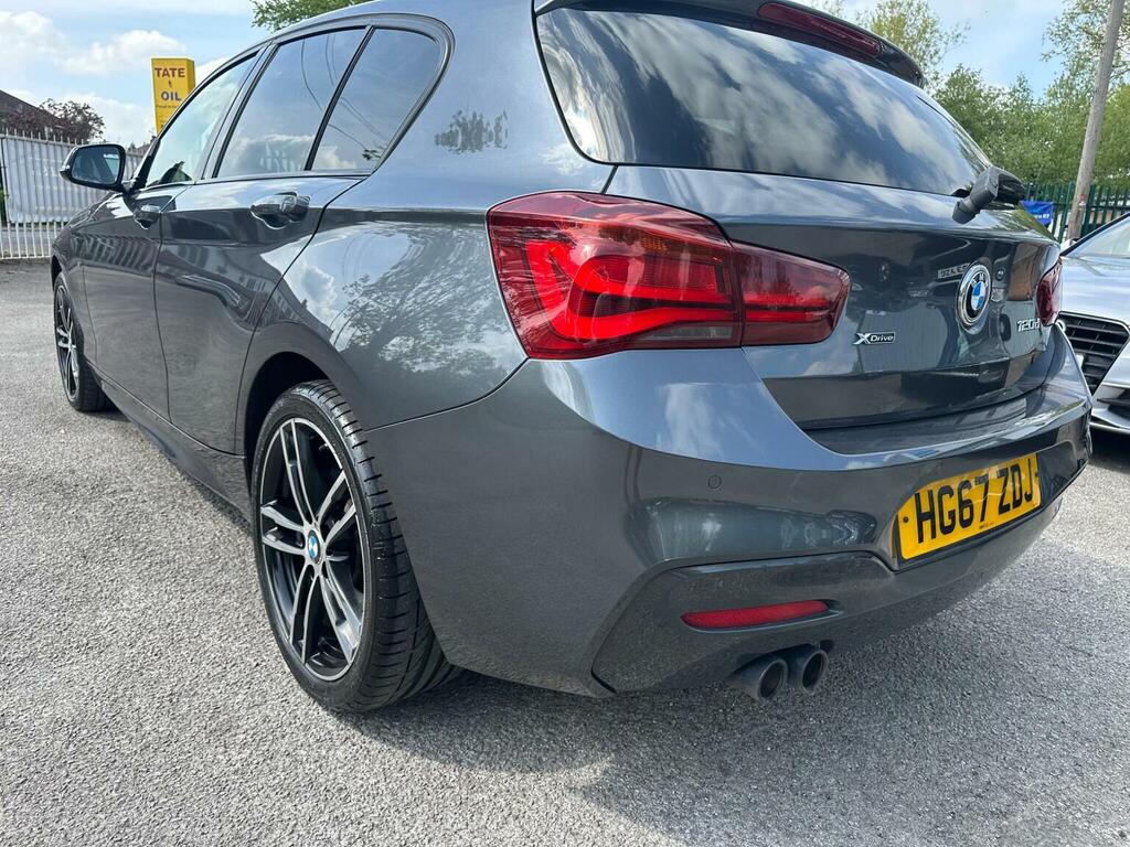 BMW 1 Series Hatchback 2.0 120D M Sport Shadow Edition Xdr HG67ZDJ Grey #4