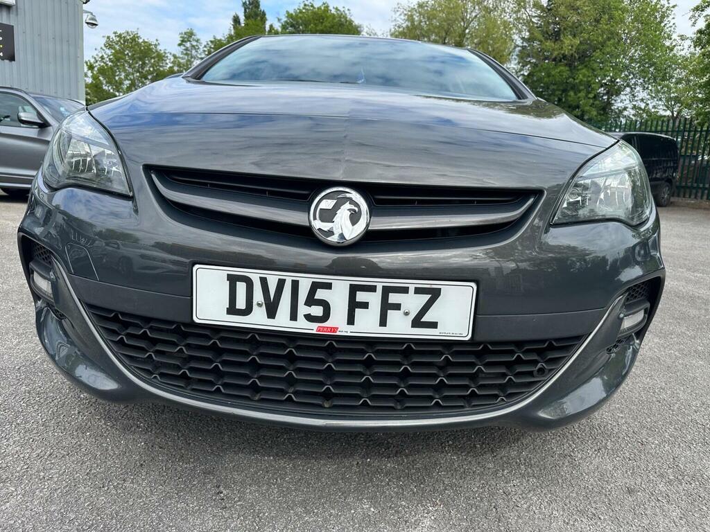 Vauxhall Astra Hatchback 1.6I Tech Line Gt Euro 6 201515 DV15FFZ Grey #3