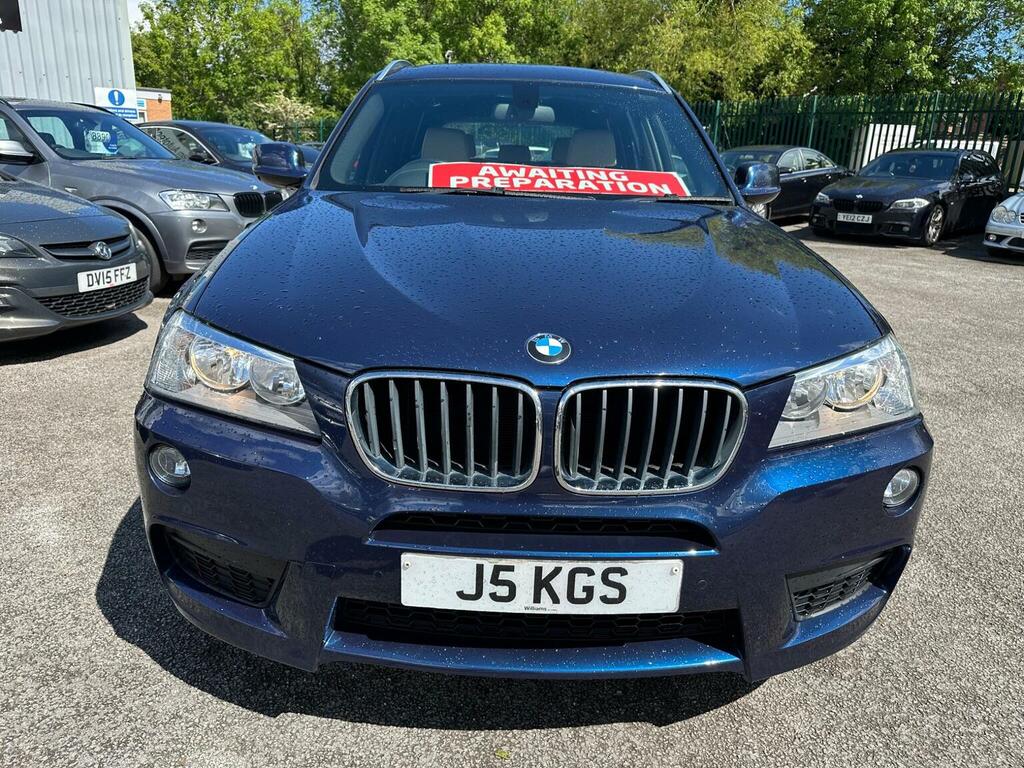 BMW X3 Suv 2.0 20D M Sport Xdrive Euro 5 Ss Blue #3