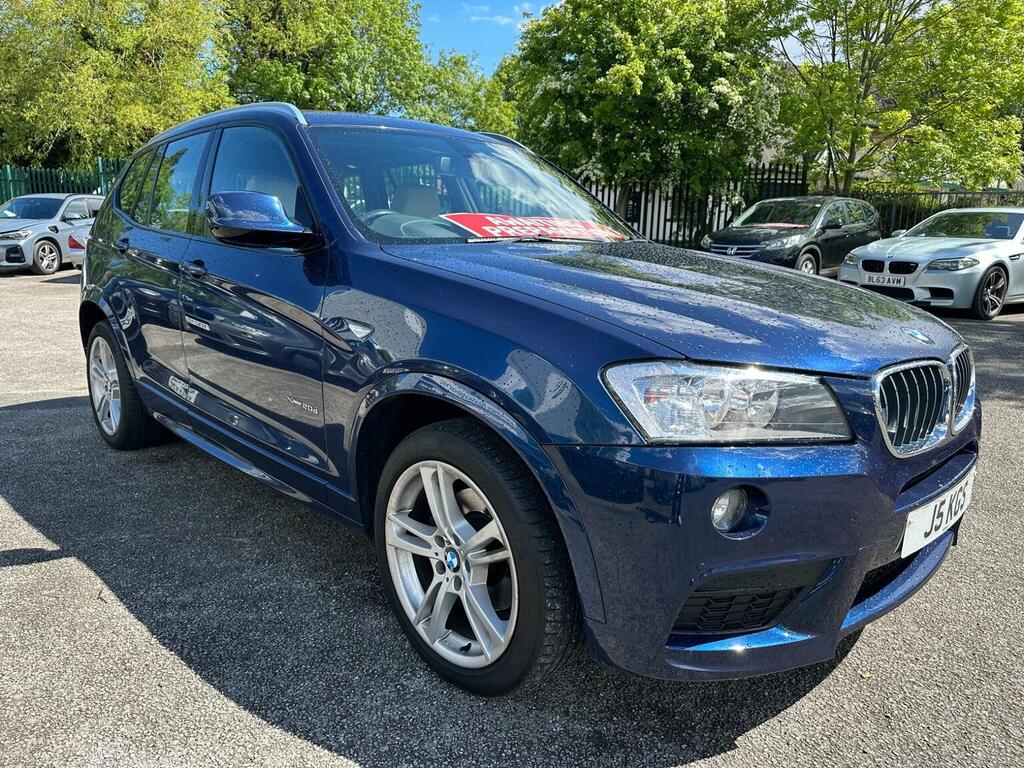 BMW X3 Suv 2.0 20D M Sport Xdrive Euro 5 Ss Blue #2