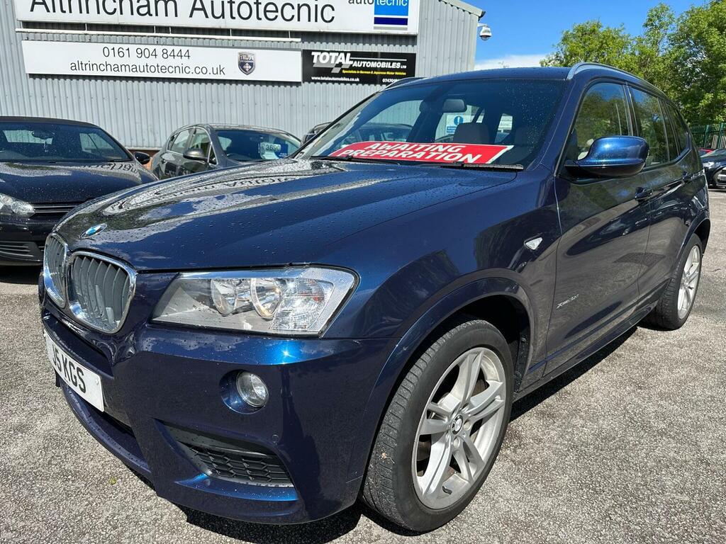 BMW X3 Suv 2.0 20D M Sport Xdrive Euro 5 Ss Blue