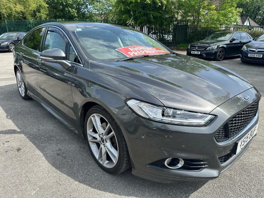 Ford Mondeo Hatchback 2.0 Tdci Titanium Euro 6 Ss 2015 YS15BUF Grey #5