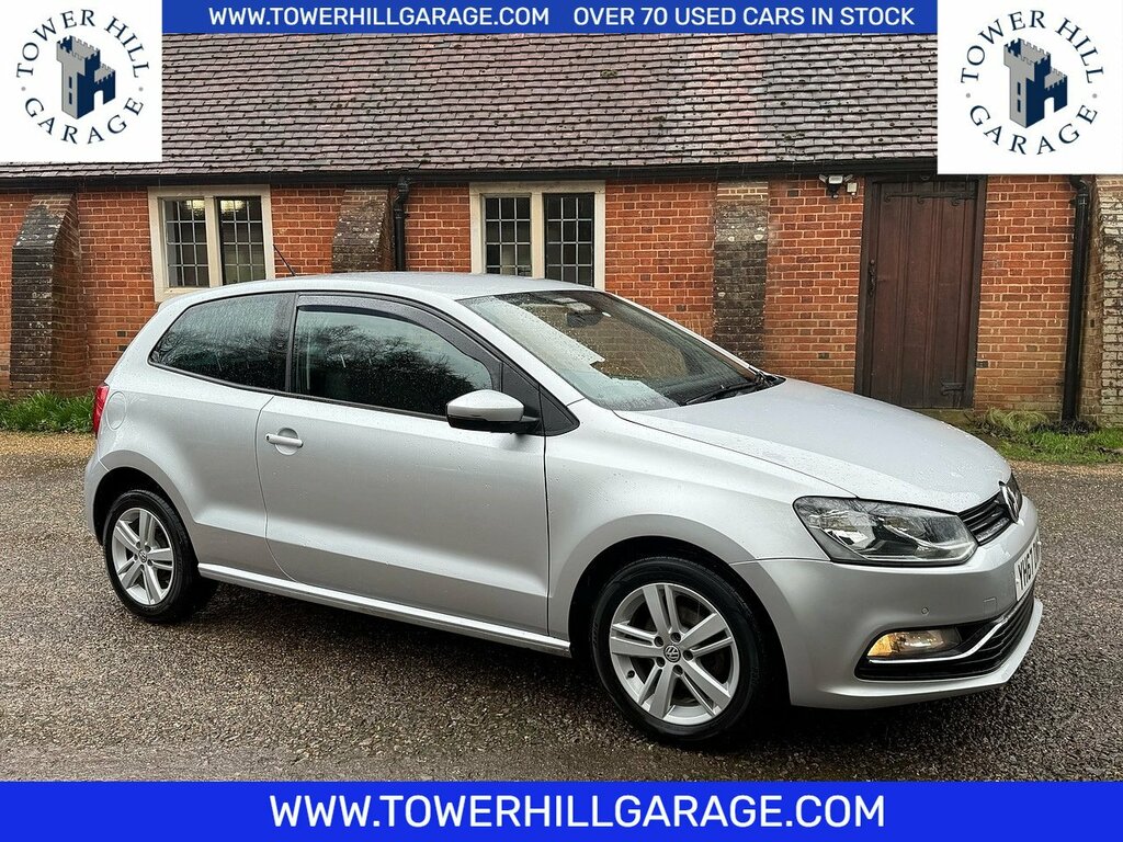 Volkswagen Polo 1.0 Match Edition Hatchback Euro Silver