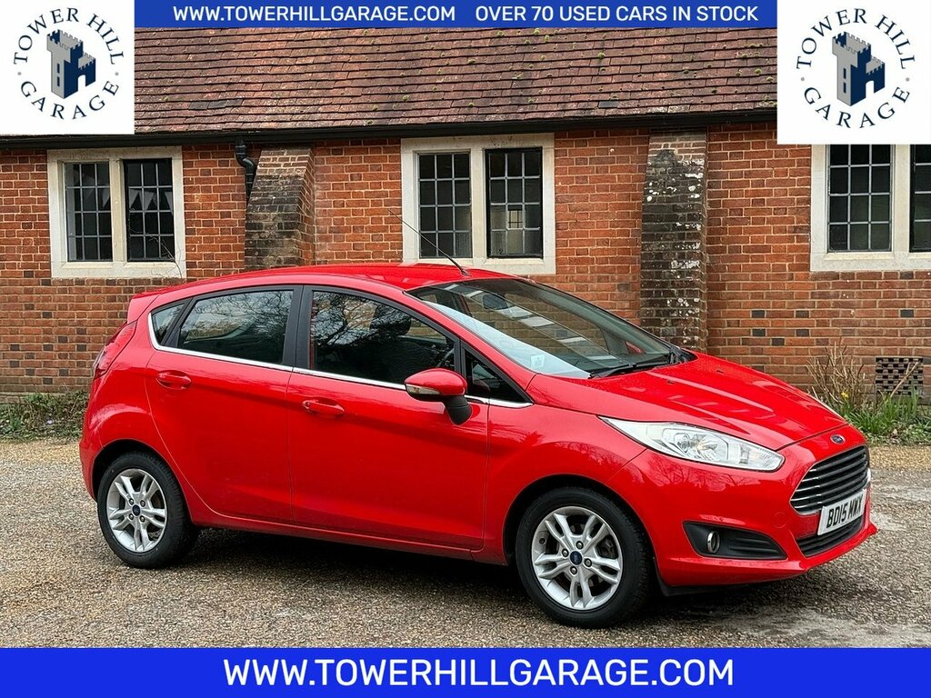 Ford Fiesta 1.5 Tdci Zetec Hatchback Euro 5 Red
