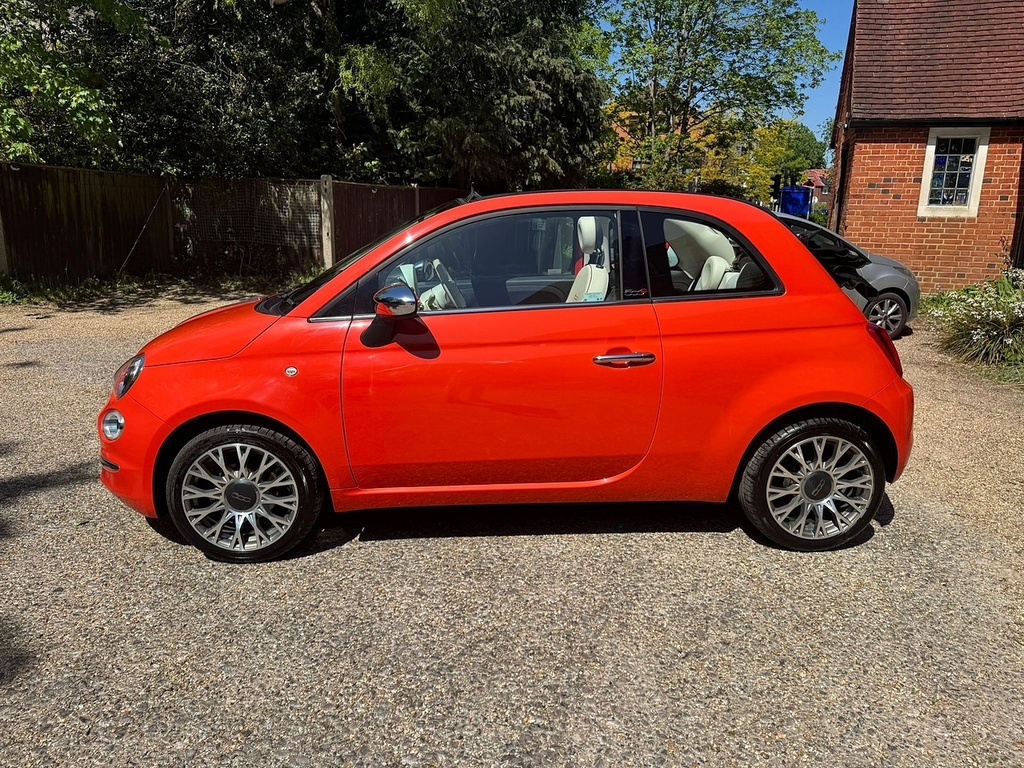 Fiat 500C 1.2 Anniversario Convertible Eur Red #2