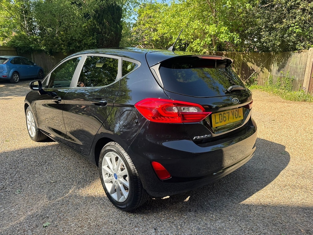 Ford Fiesta 1.0T Ecoboost Titanium Hatchback LD67YOL Black #6