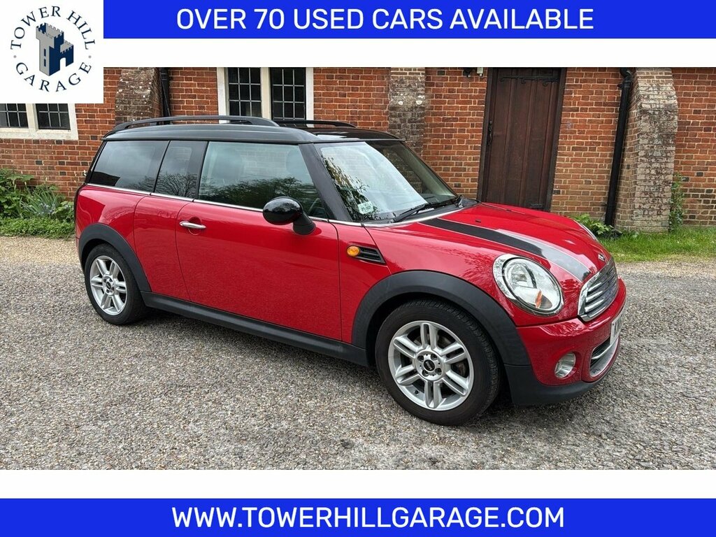 Mini Clubman 1.6 Cooper Euro 5 Ss Red