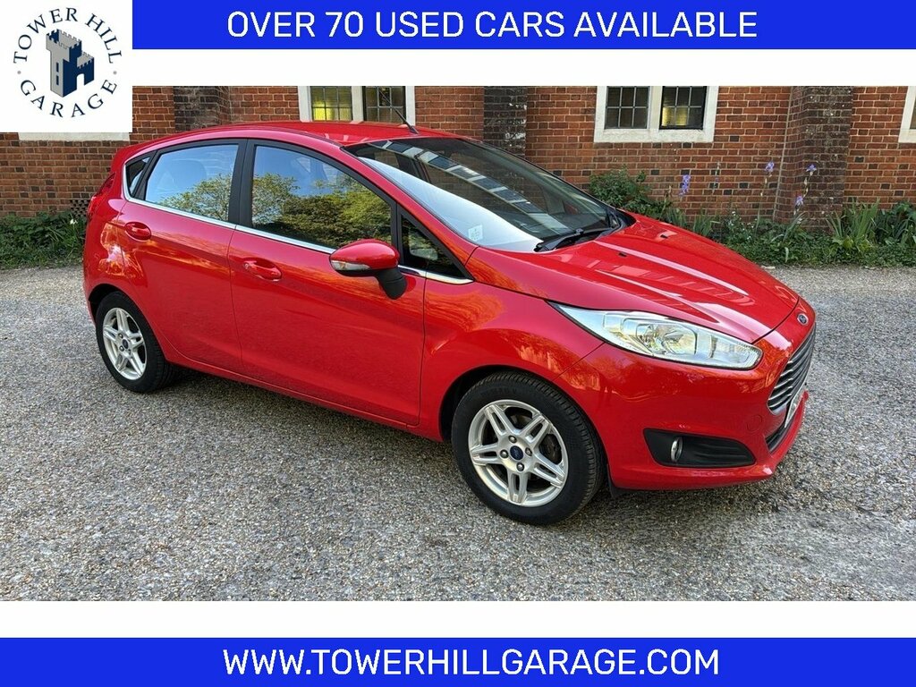 Ford Fiesta 1.25 Zetec Hatchback Euro 5 82 Red