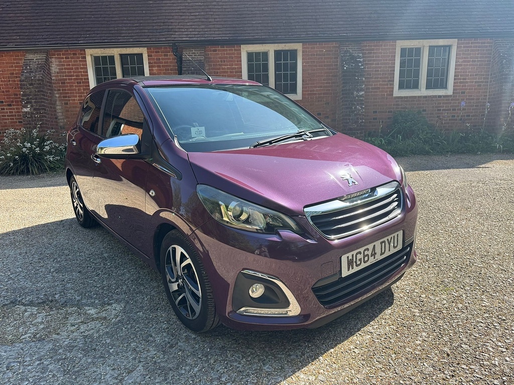Peugeot 108 1.2 Vti Puretech Allure Top Eur WG64DYU Purple #6