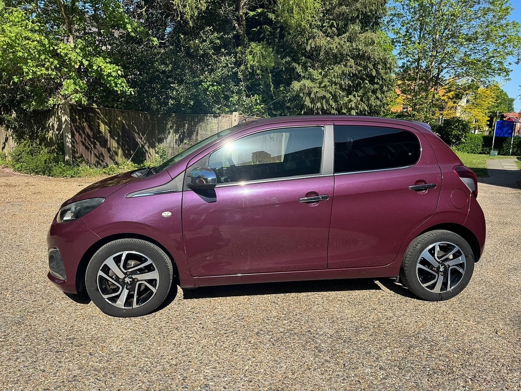 Peugeot 108 1.2 Vti Puretech Allure Top Eur WG64DYU Purple #5