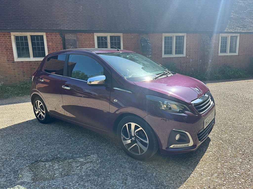 Peugeot 108 1.2 Vti Puretech Allure Top Eur WG64DYU Purple #2