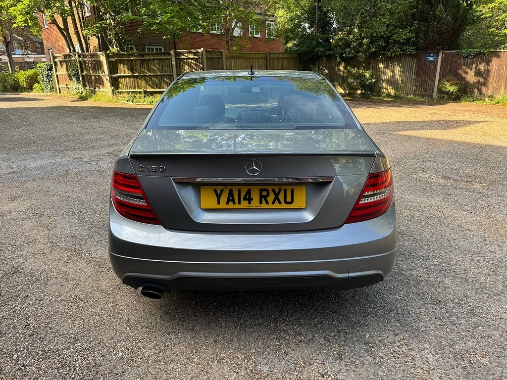Mercedes-Benz C Class 1.6 C180 Amg Sport Plus Saloon G-tronic Silver #2