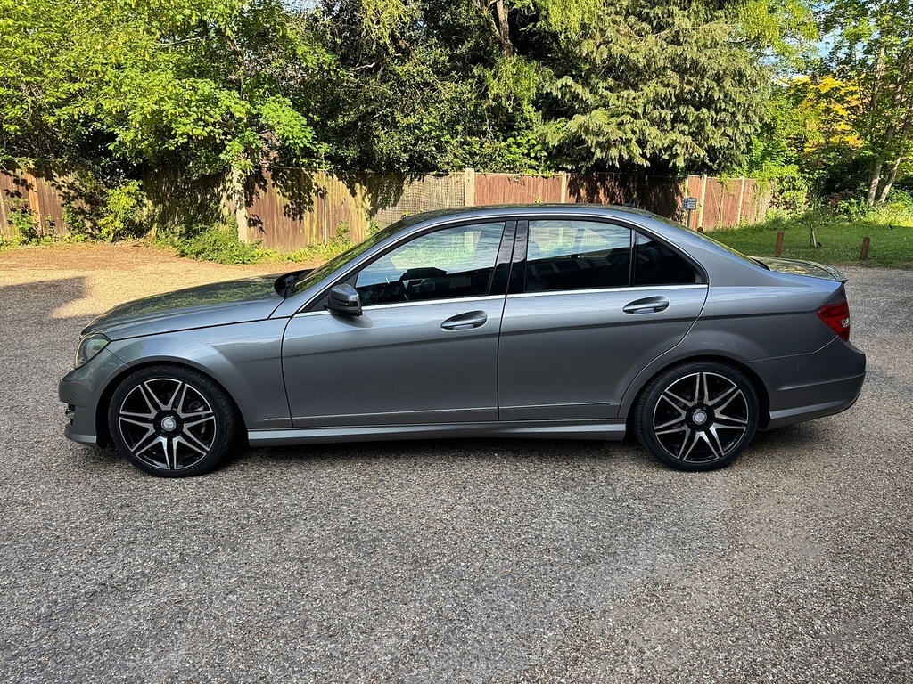 Mercedes-Benz C Class 1.6 C180 Amg Sport Plus Saloon G-tronic Silver #4