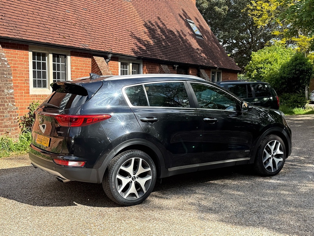 Kia Sportage 1.6 T-gdi Gt-line Suv Awd Euro 6 EN16PDY Black #5