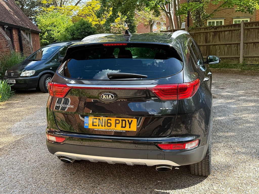 Kia Sportage 1.6 T-gdi Gt-line Suv Awd Euro 6 EN16PDY Black #6