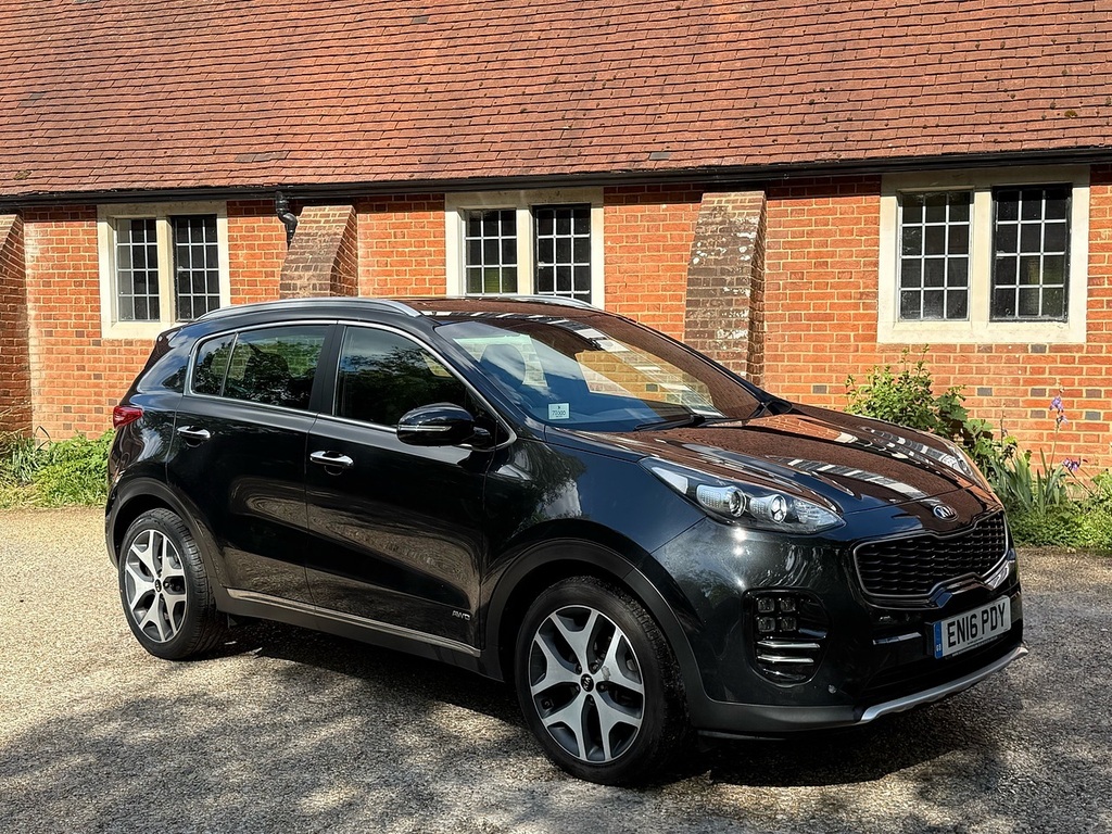 Kia Sportage 1.6 T-gdi Gt-line Suv Awd Euro 6 EN16PDY Black #4