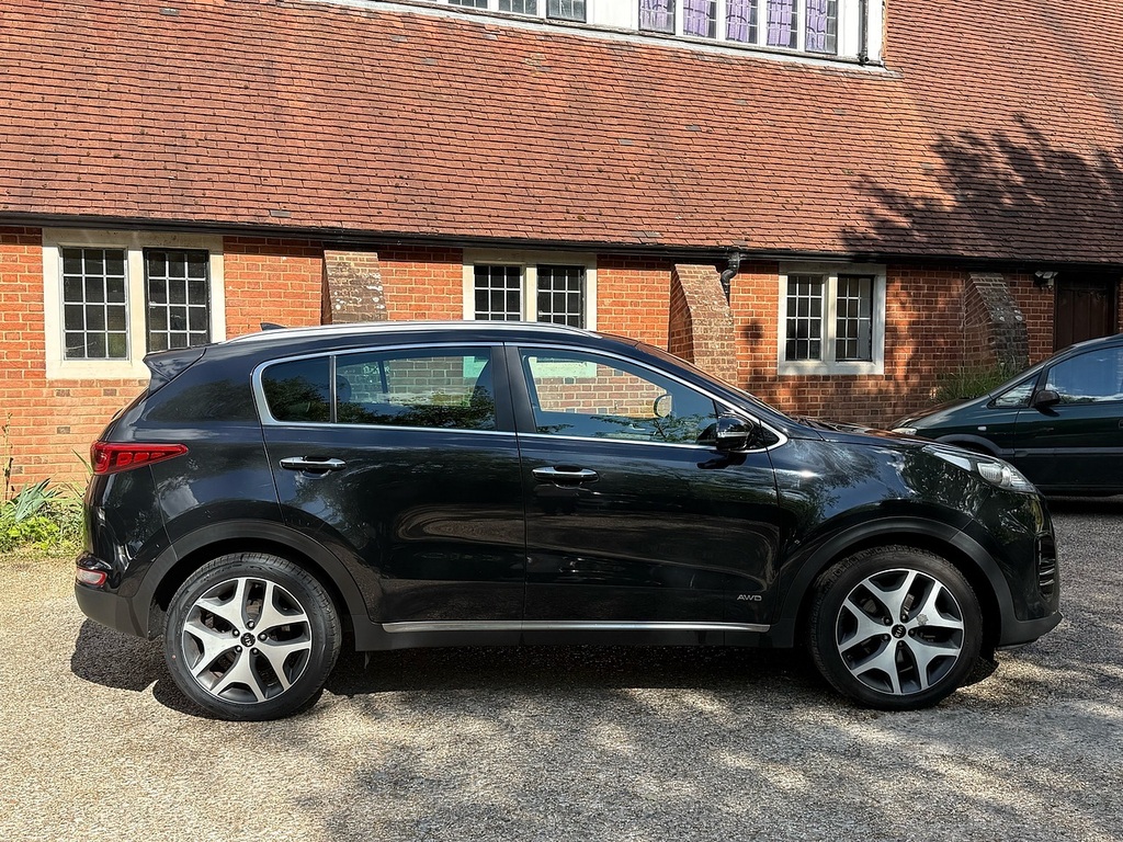 Kia Sportage 1.6 T-gdi Gt-line Suv Awd Euro 6 EN16PDY Black #3