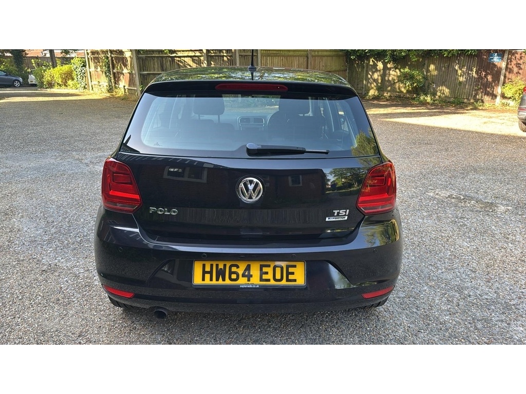 Volkswagen Polo 1.2 Tsi Bluemotion Tech Se Hatchback Ds HW64EOE Black #4