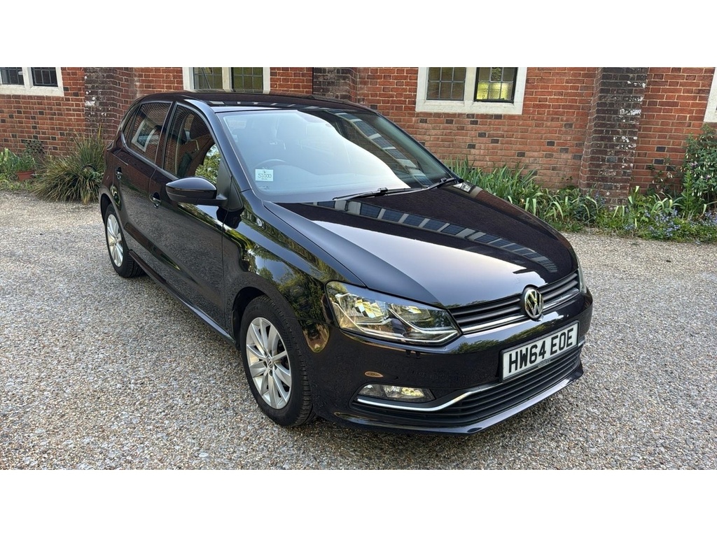 Volkswagen Polo 1.2 Tsi Bluemotion Tech Se Hatchback Ds HW64EOE Black #2