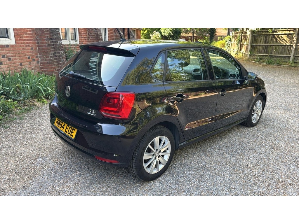 Volkswagen Polo 1.2 Tsi Bluemotion Tech Se Hatchback Ds HW64EOE Black #3