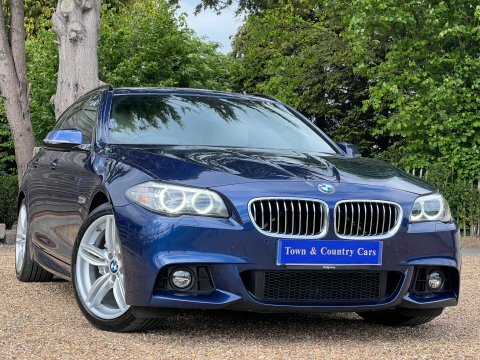 BMW 5 Series 520D M Sport Blue