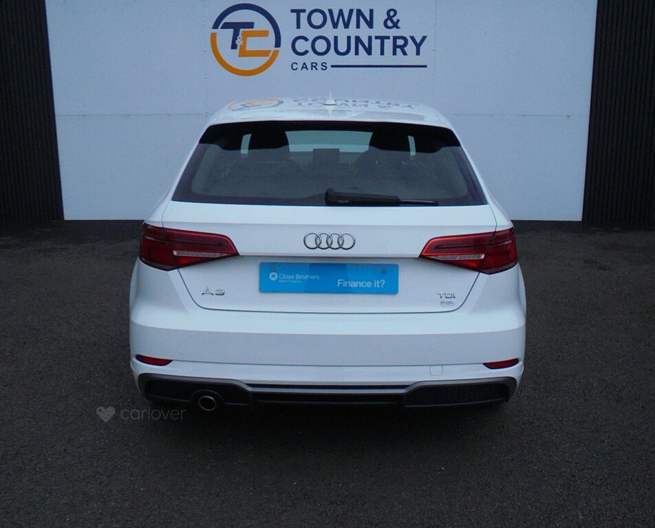 Audi A3 Sportback S Line Tdi YG66PHV #4