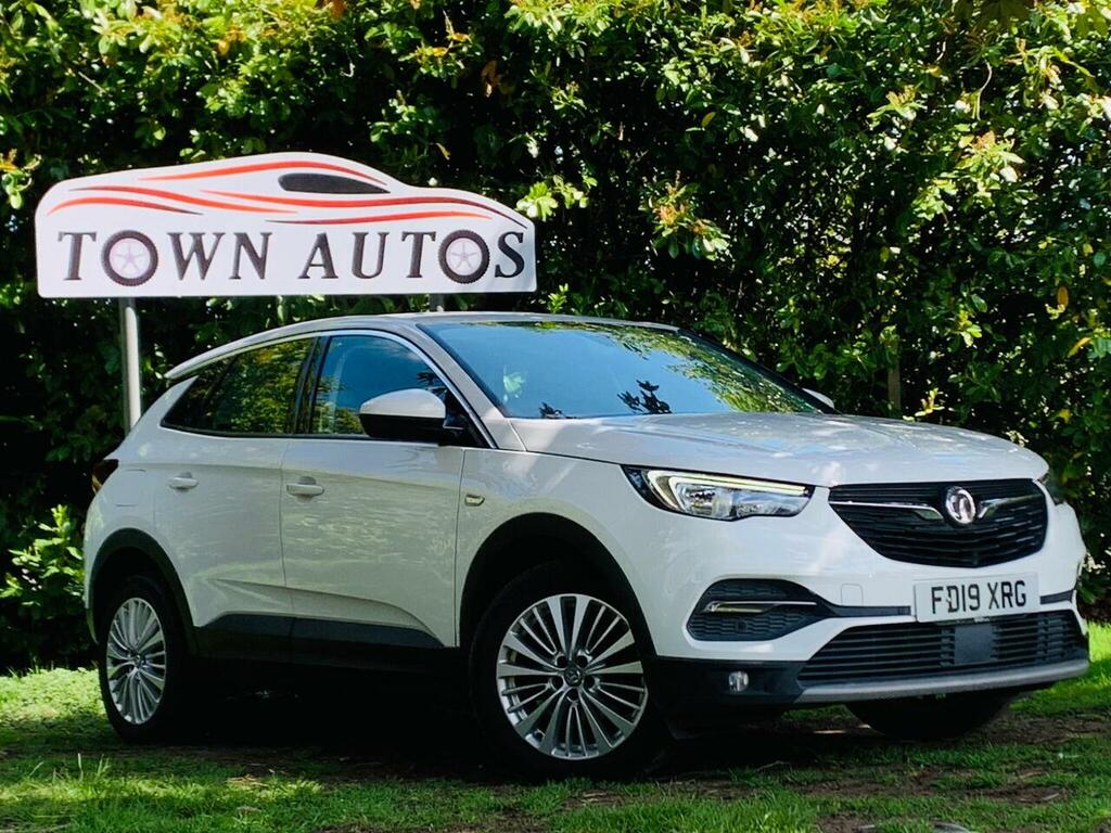 Vauxhall Grandland X 1.5 Turbo D Blueinjection Tech Line Nav Euro 6 S FD19XRG White #2