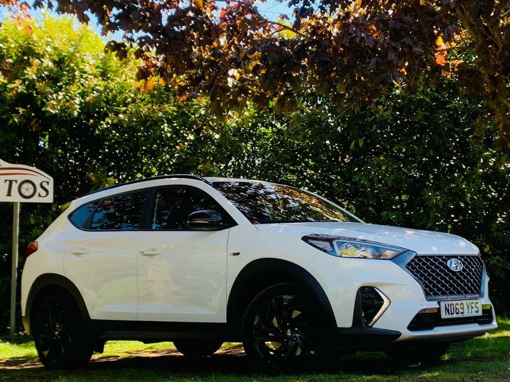 Hyundai Tucson 1.6 T-gdi N Line Euro 6 Ss ND69YFS White #5