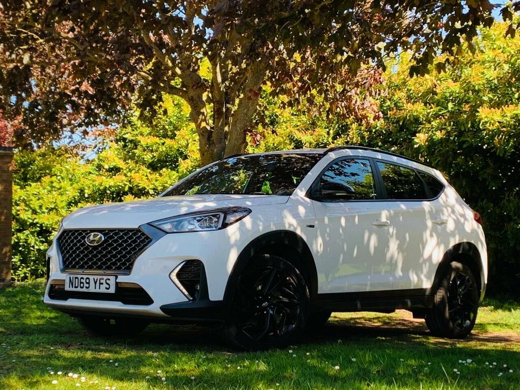 Hyundai Tucson 1.6 T-gdi N Line Euro 6 Ss ND69YFS White #3