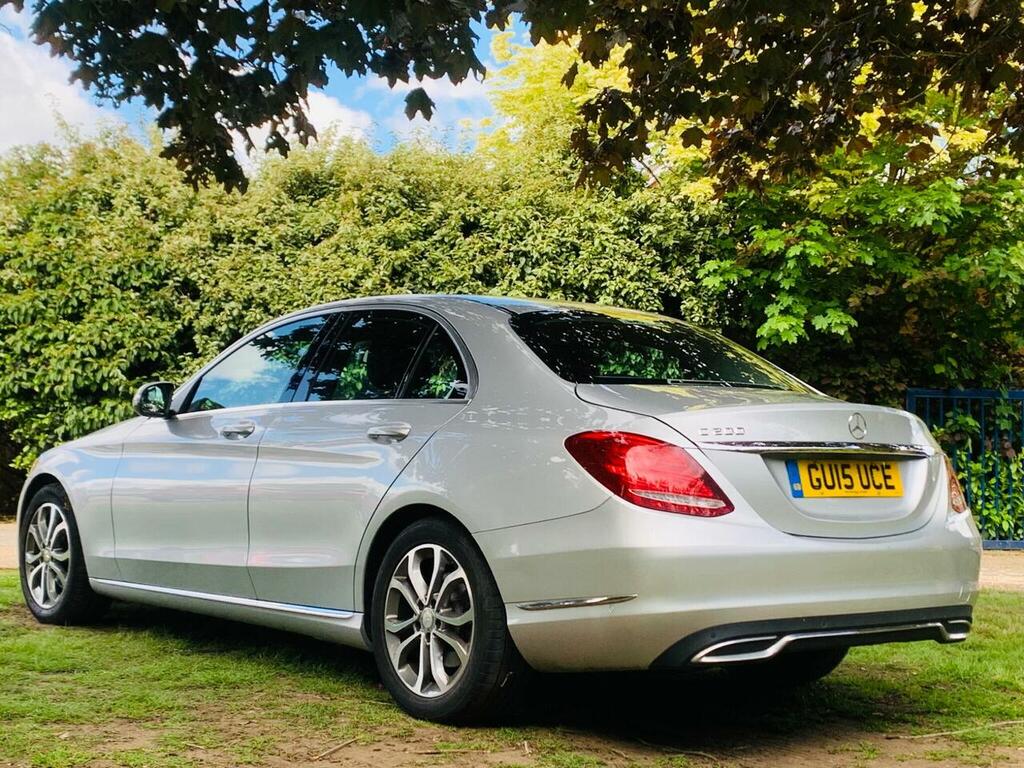 Mercedes-Benz C Class 2.0 C200 Sport 7G-tronic Euro 6 Ss GU15UCE Silver #6