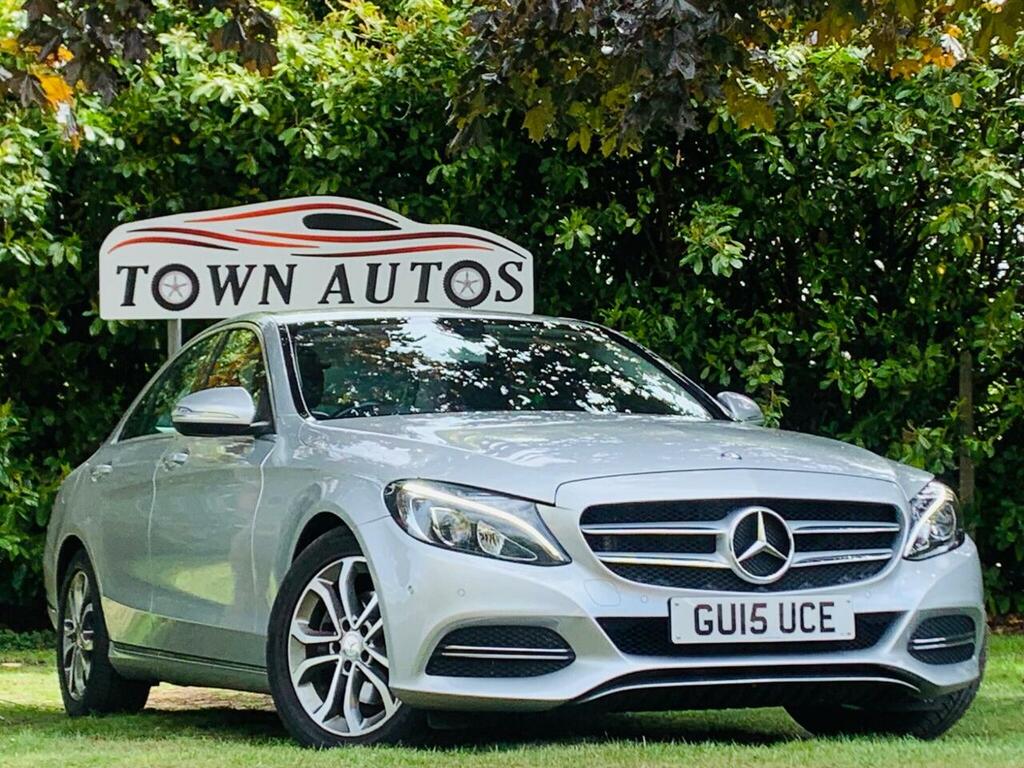 Mercedes-Benz C Class 2.0 C200 Sport 7G-tronic Euro 6 Ss GU15UCE Silver #2